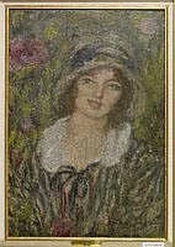 Giovane donna con cappello